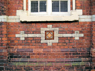York - Colliergate - Detail of decorative features in elevation